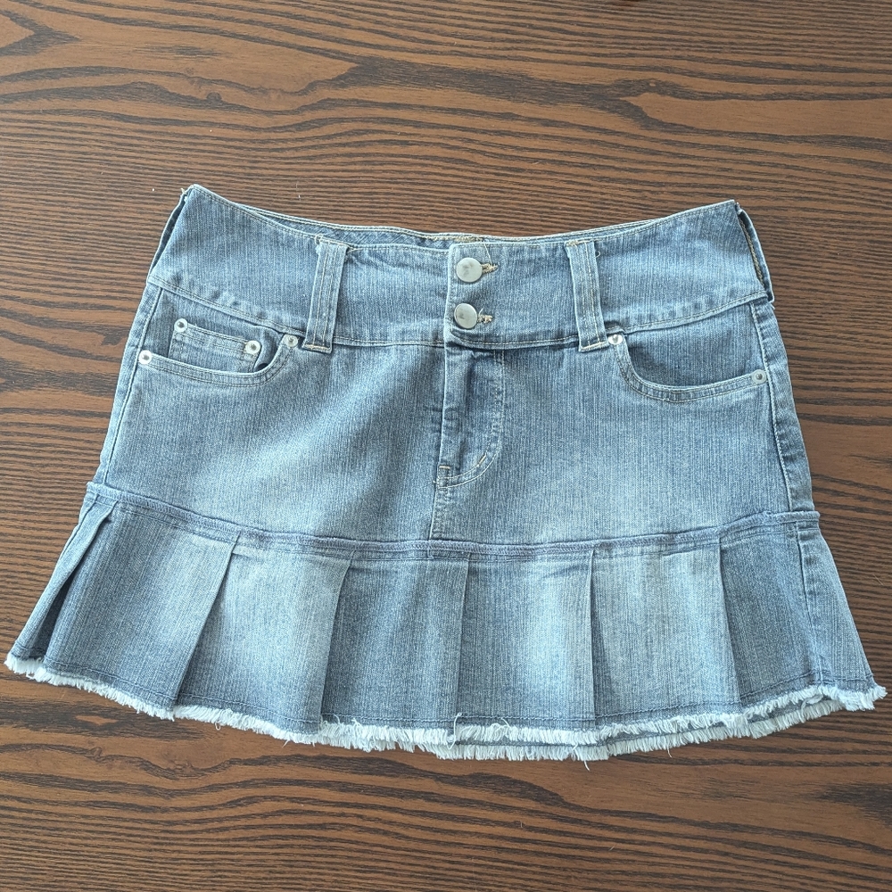 Simons Blue Denim Mini Skirt